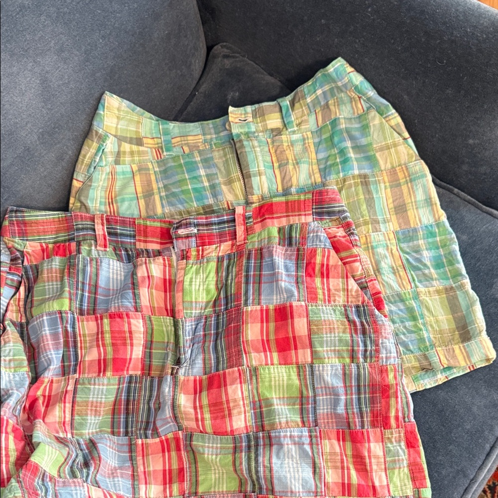 Patchwork Plaid Mini Skirt - Multicolor